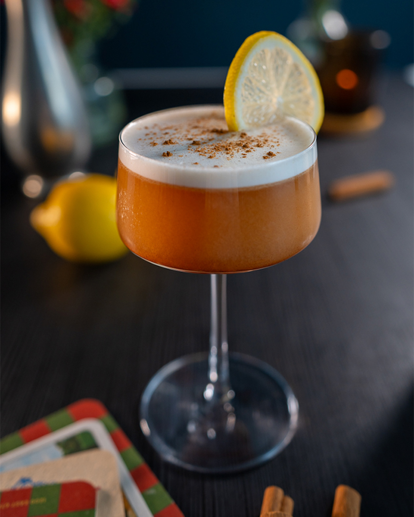 Cinnamon Tequila Sour