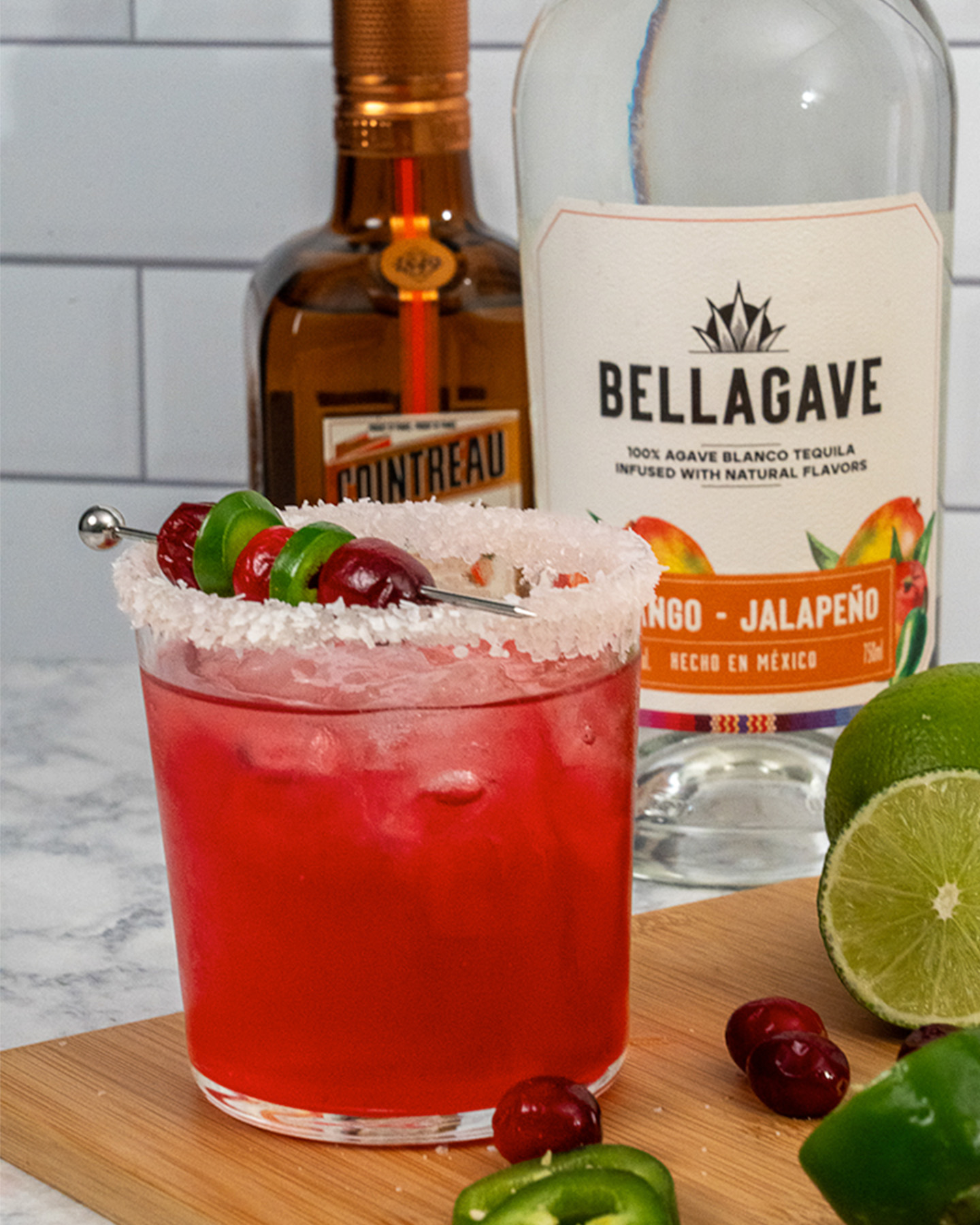 Spicy Cranberry Margarita