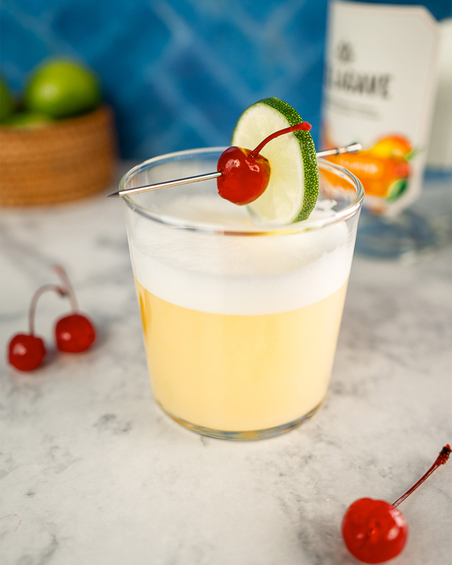 Mango-Jalapeño Tequila Sour