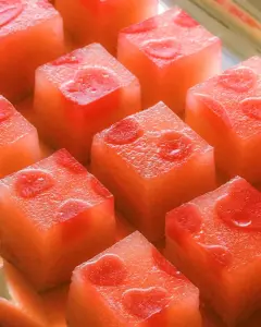 Guava Coconut Cocktail Jellies